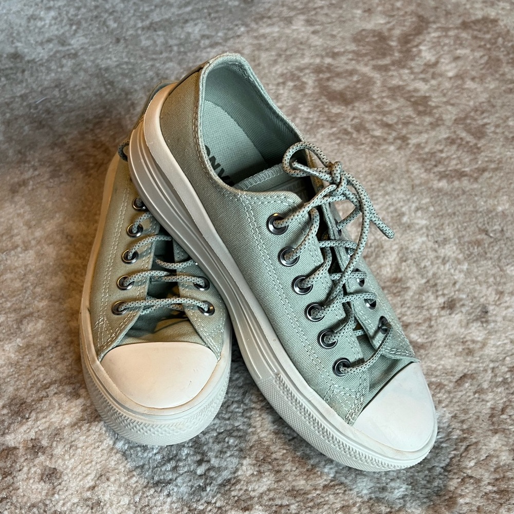 Converse Chuck Taylor All Star Move Platform | Size 8 | Sea Foam Green